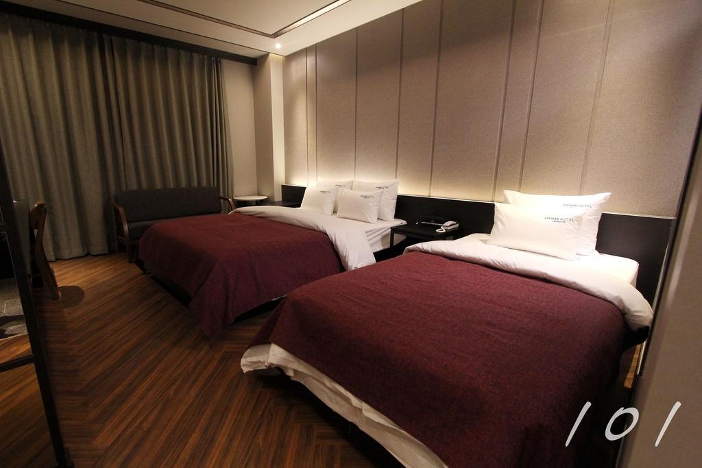 2 Heaven Hotel Lotte Waterpark Gimhae Eksteriør billede